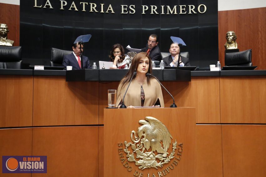 Michoacán está en ti, ¿la seguridad en quién está?: Iris Vianey 