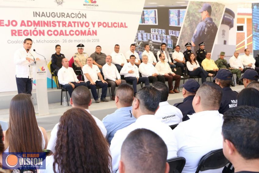 Michoacán, ejemplo nacional en construcción de Complejos Administrativos y Policiales: México S.O.S