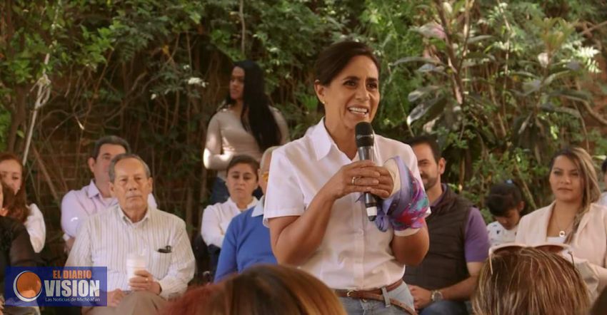 Arranca campaña Cocoa Calderón por la Diputación Federal en Morelia