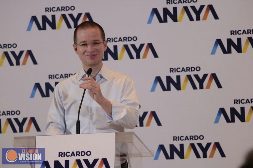 Presenta Ricardo Anaya los cinco ejes de su plan para transformar a México