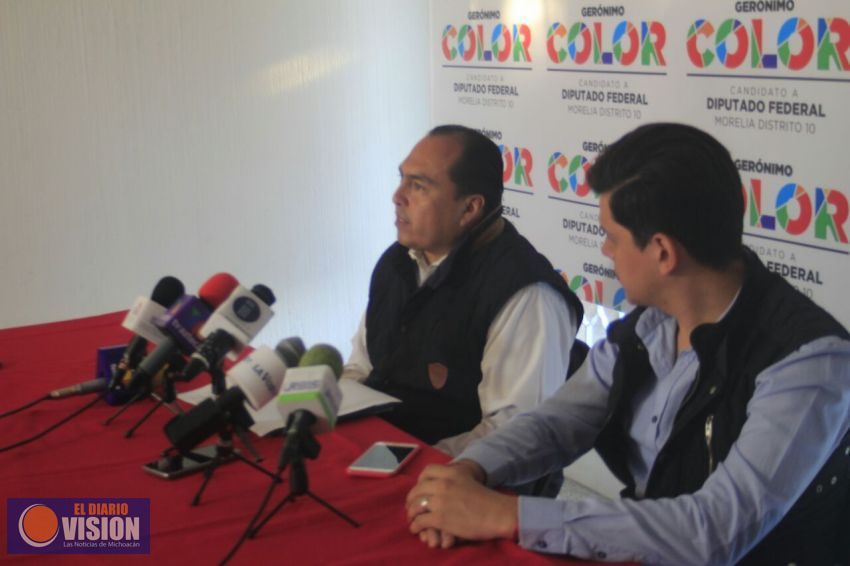 Inclusión, desarrollo y transparencia, ejes de campaña por el Distrito 10: Gerónimo Color
