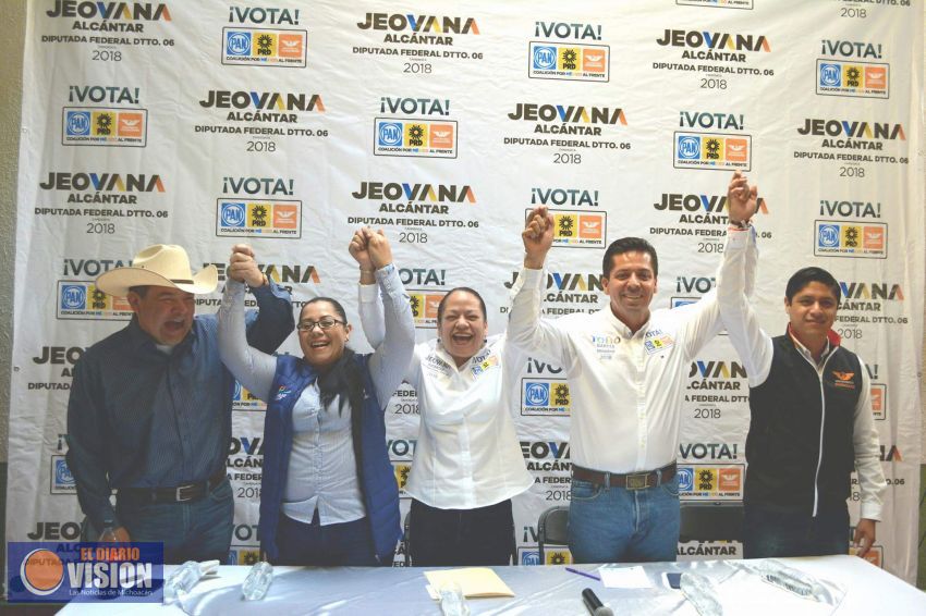 Arrancó campaña a la Diputación federal Jeovana Alcántar por el Distrito de Hidalgo 