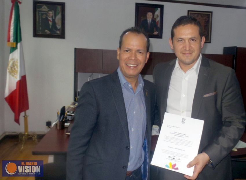 Presentan a nuevo delegado administrativo de Sedrua