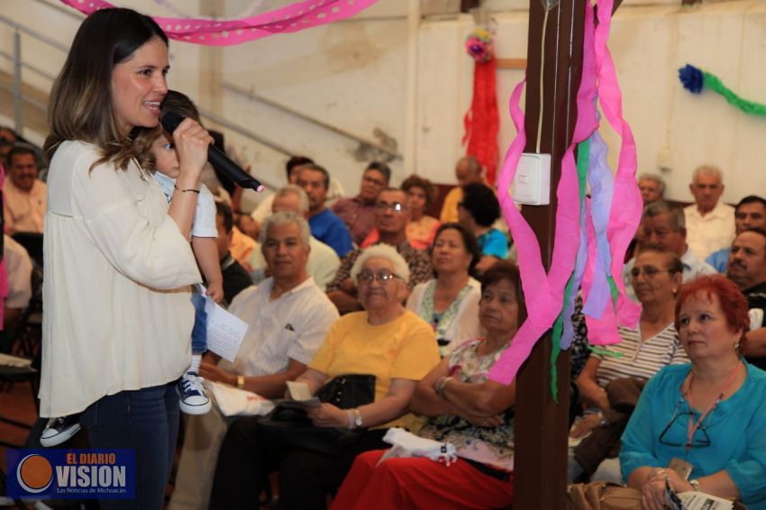 Espacios deportivos deben ser núcleo de encuentro para familias morelianas: Daniela de los Santos 
