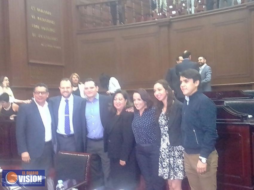 Diputados suplentes se Integran a la 73 Legislatura de Michoacán