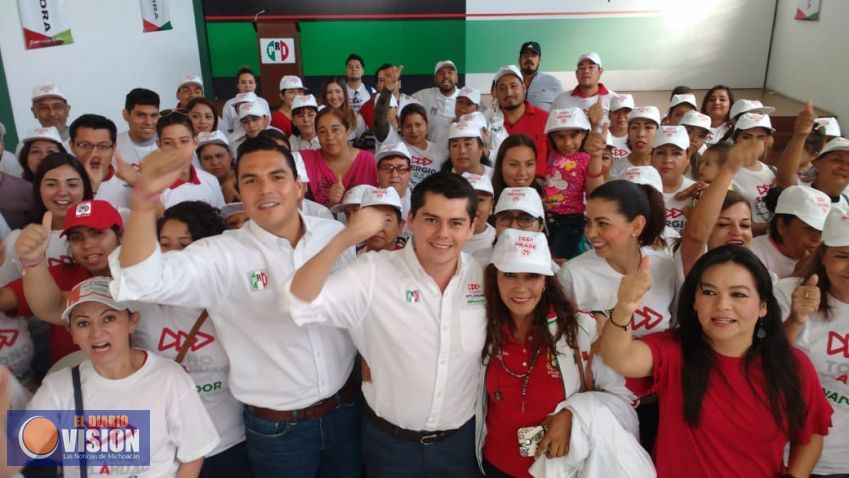 Toño se une a activación nacional para apoyo a José Antonio Meade.