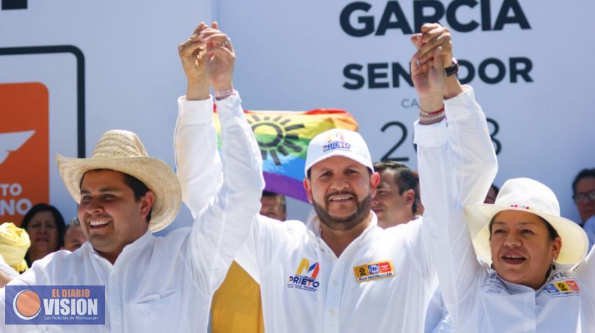 En el Frente está la fuerza de Michoacán: Mauricio Prieto