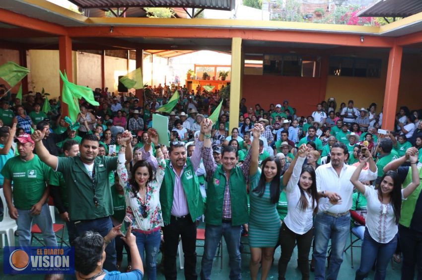 Partido Verde, ejemplo de cercanía y honestidad con los michoacanos