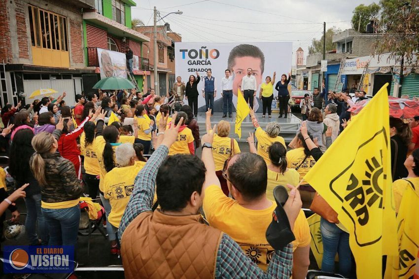 Abatir desigualdad, nuestro principal objetivo: Toño García