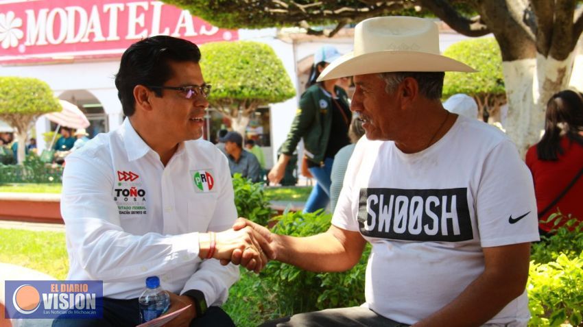 El campo, eje central de la economía michoacana: Antonio Sosa López