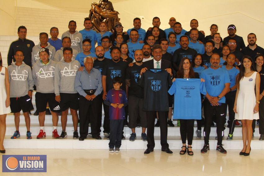 Apoyarán Fundacio FCBarcelona y Fundación TELMEX TELCEL a niños de México en situación vulnerbale
