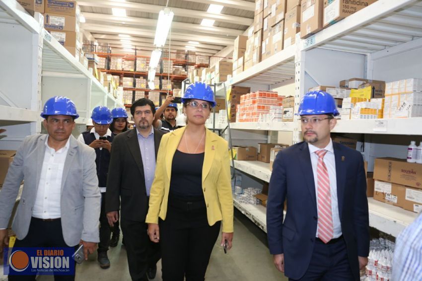 Transparenta Michoacán acopio y distribución de medicamentos 