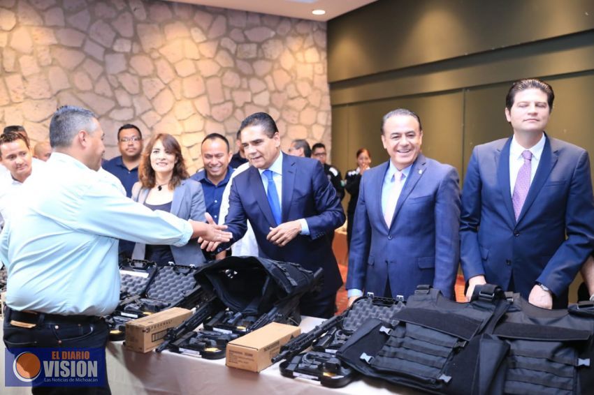 Fortalecer cuerpos de seguridad municipales, el reto: Gobernador 