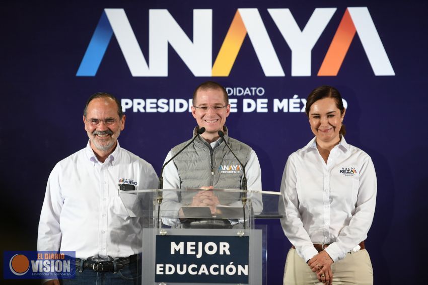 Presenta Ricardo Anaya propuestas para mejorar la calidad de la educación en México