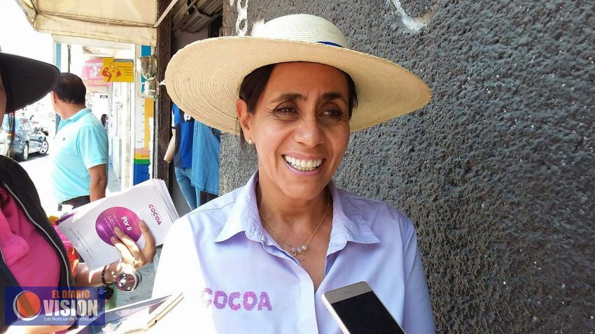 Cocoa Calderón se pronuncia por mayor seguridad para candidatos y equipos de campaña 