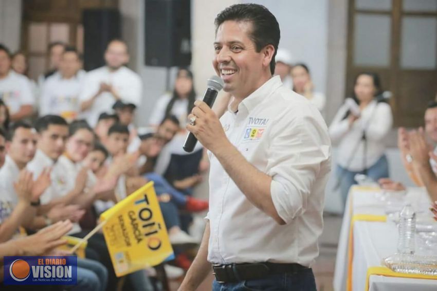 Jóvenes, un eje central en elecciones: Toño García 