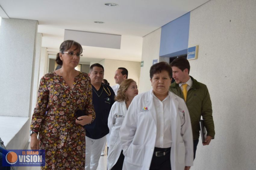 Continúa SSM visita a Hospitales en Michoacán 