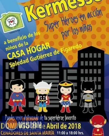 Invita Casa Hogar Soledad Gutiérrez de Figaredo a la Kermesse 