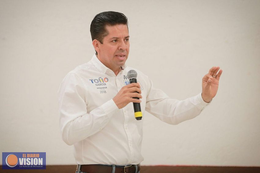 Migrantes y fortalecimiento del campo, prioridades de Toño García