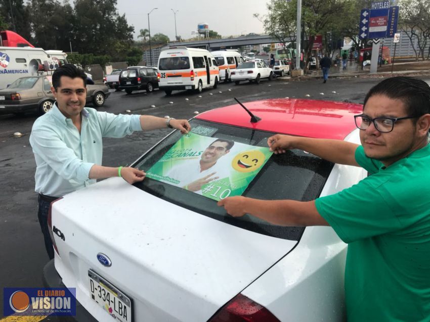 Transportistas se suman al proyecto de Arturo Canals