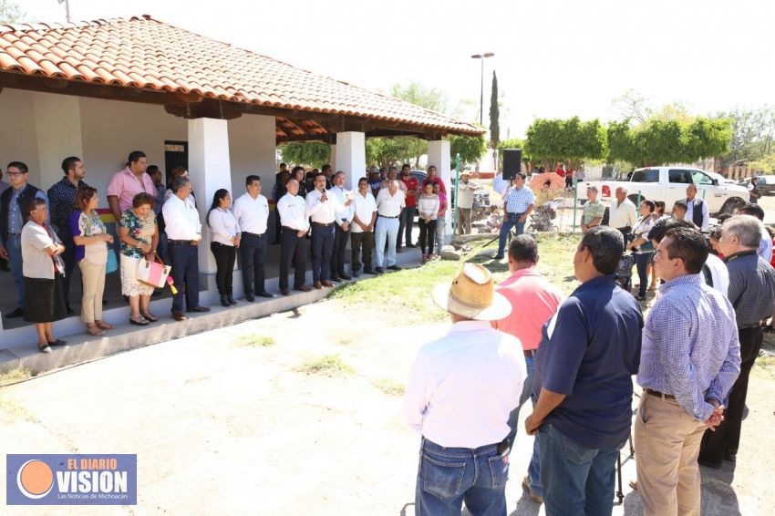 Tiene Totolán, Jiquilpan, su Comedor Comunitario rehabilitado