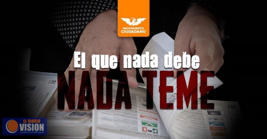 Movimiento Ciudadano sí acepta que CISEN investigue a sus candidatos