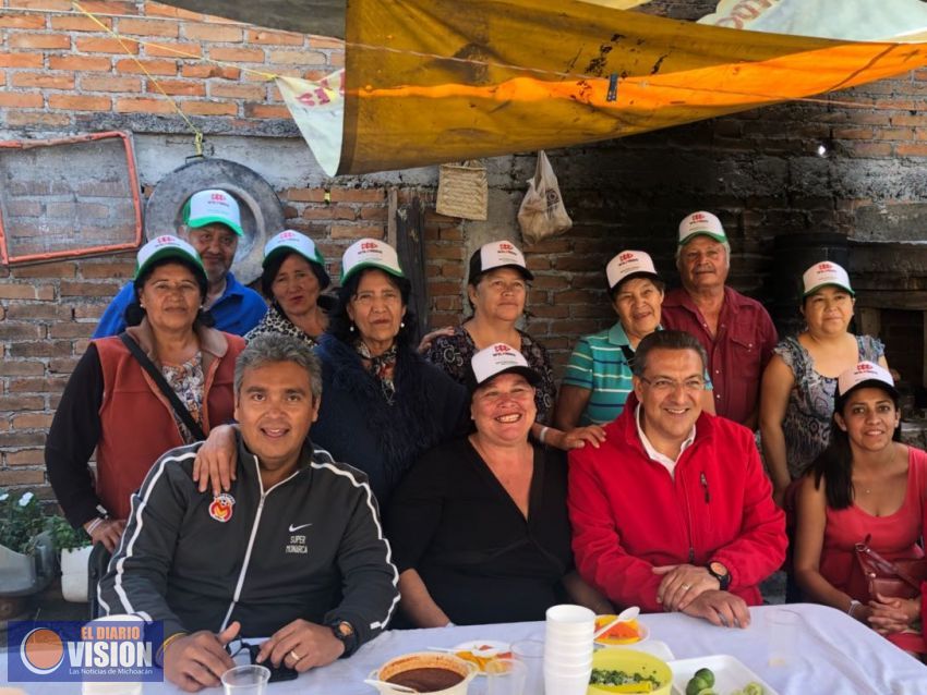 Líderes de la colonia Guadalupe respaldan el proyecto de Wilfrido Lázaro Medina