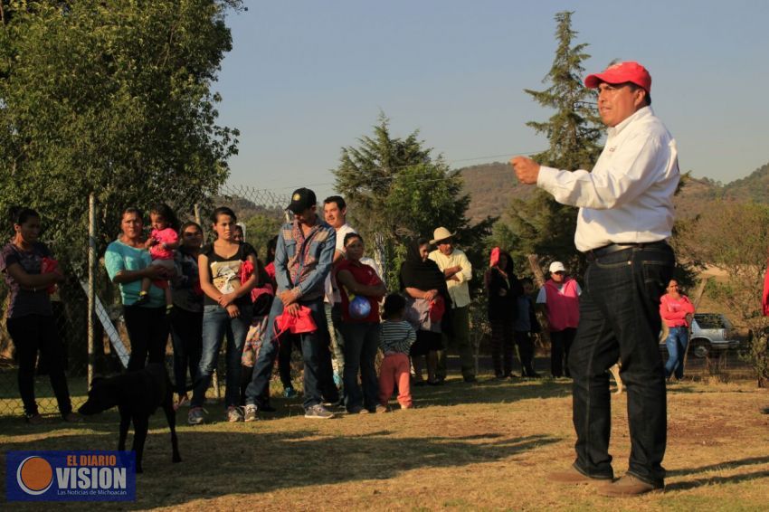Vamos por el desarrollo integral de las comunidades y tenencias de Morelia: Gerónimo Color