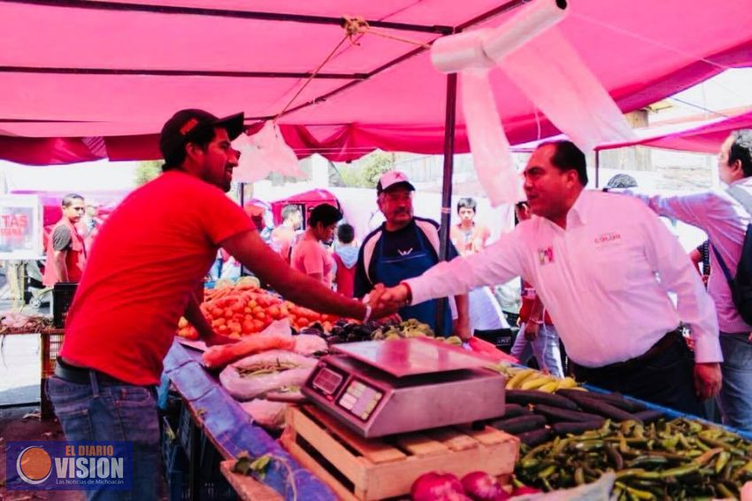 Vamos por salario y trabajo digno para los morelianos: Gerónimo Color