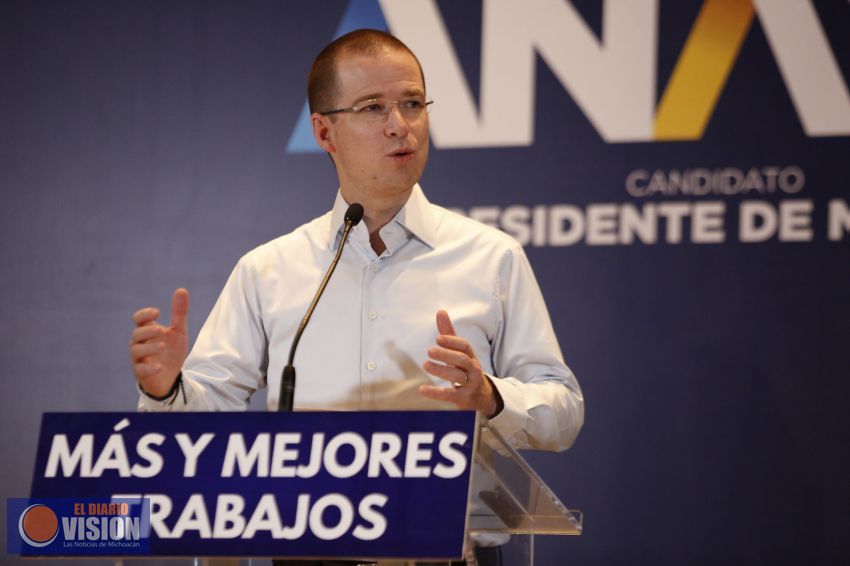 En mi gobierno habrá más y mejores empleos; el salario mínimo será de 190 pesos: Ricardo Anaya