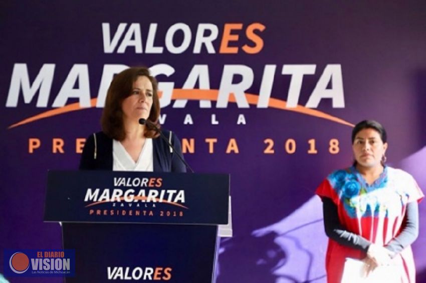 Zavala dice no a frente anti AMLO