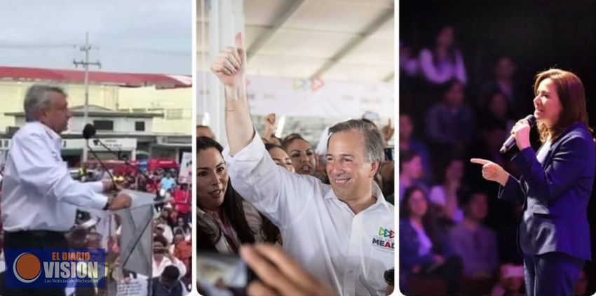 Visita de candidatos presidenciales a tierras michoacanas; la cobertura