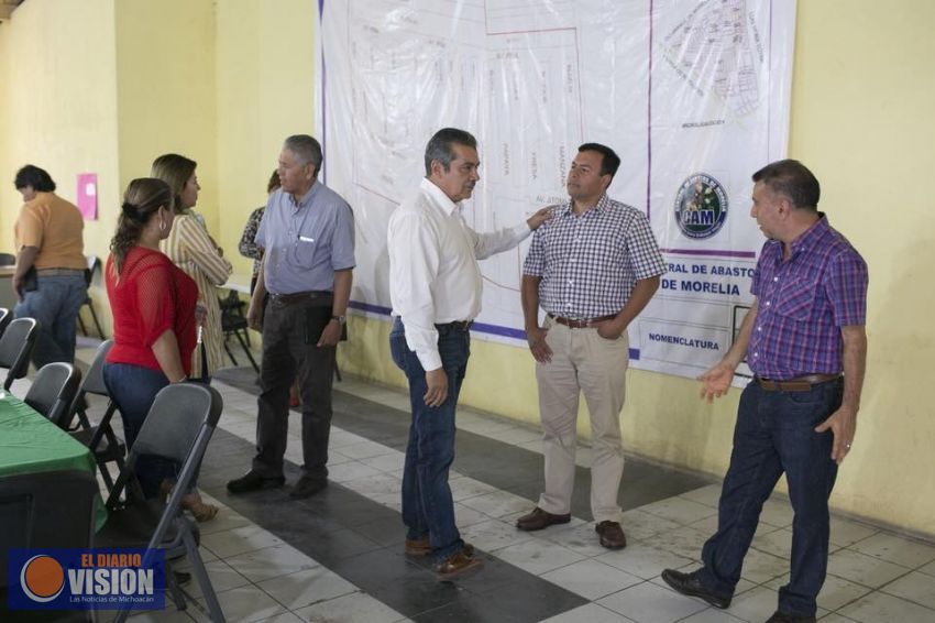 Los mercados de Morelia ocupan de fortalecimiento para mejorar servicio a ciudadanos: Morón