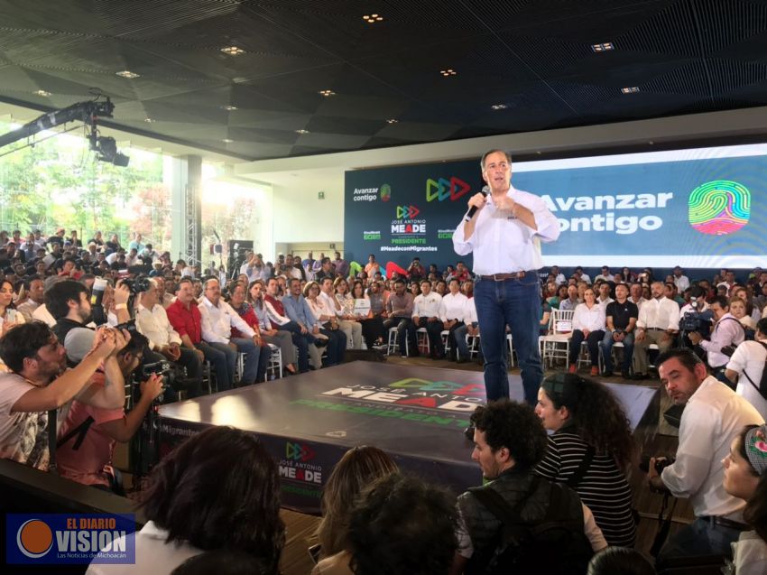 Traza en Michoacán Meade su agenda migrante nacional 