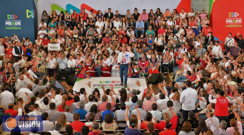 Se compromete José Antonio Meade a hacer equipo con Michoacán para impulsar su desarrollo económico