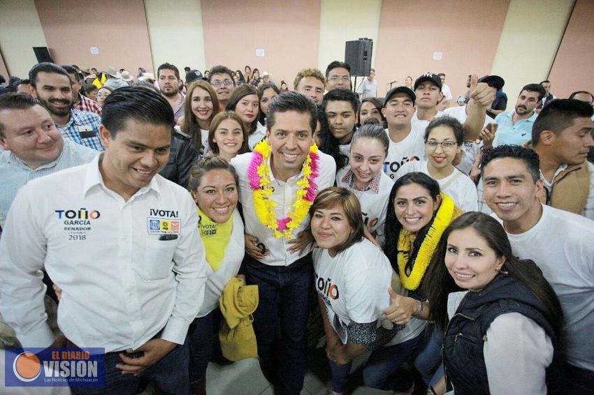Toño García, portavoz de la ciudadanía rumbo al Senado
