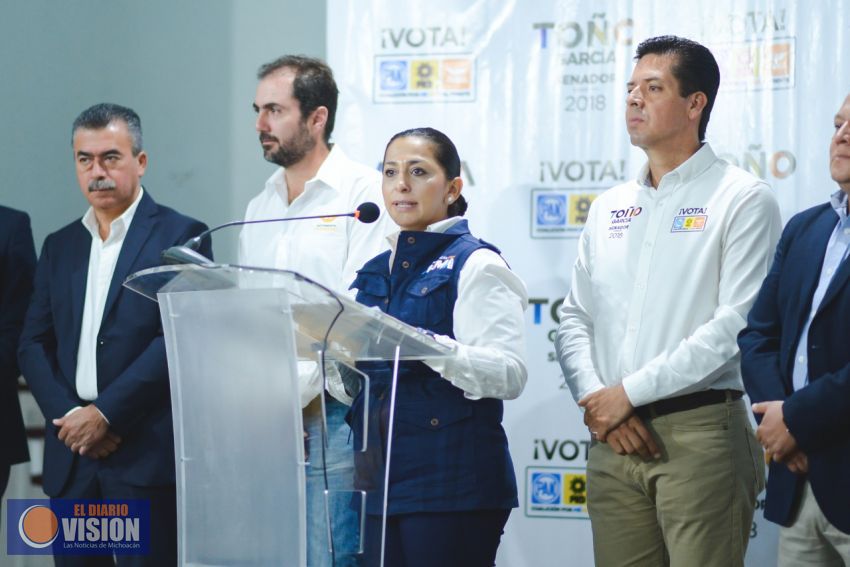 PRI-Morena han demostrado su incongruencia: Alma Mireya