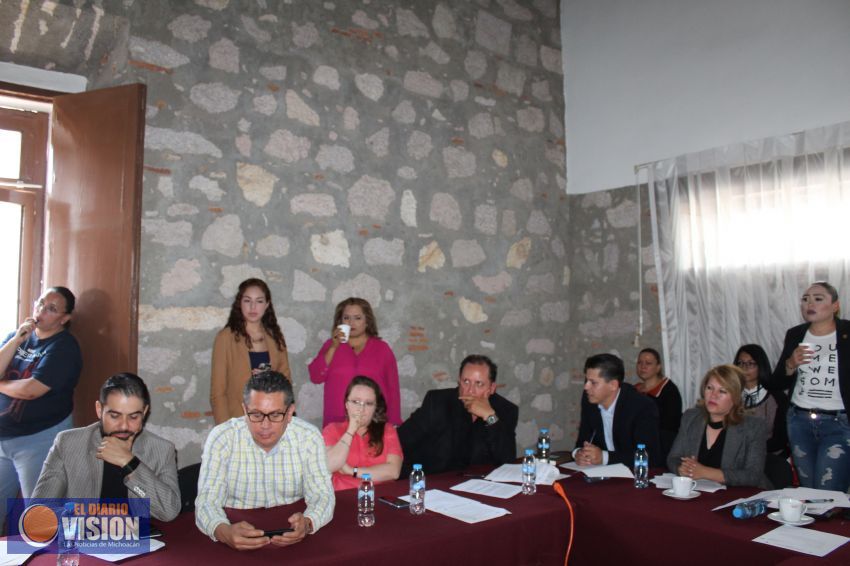 Diputados del PRD respaldan a la Universidad Michoacana
