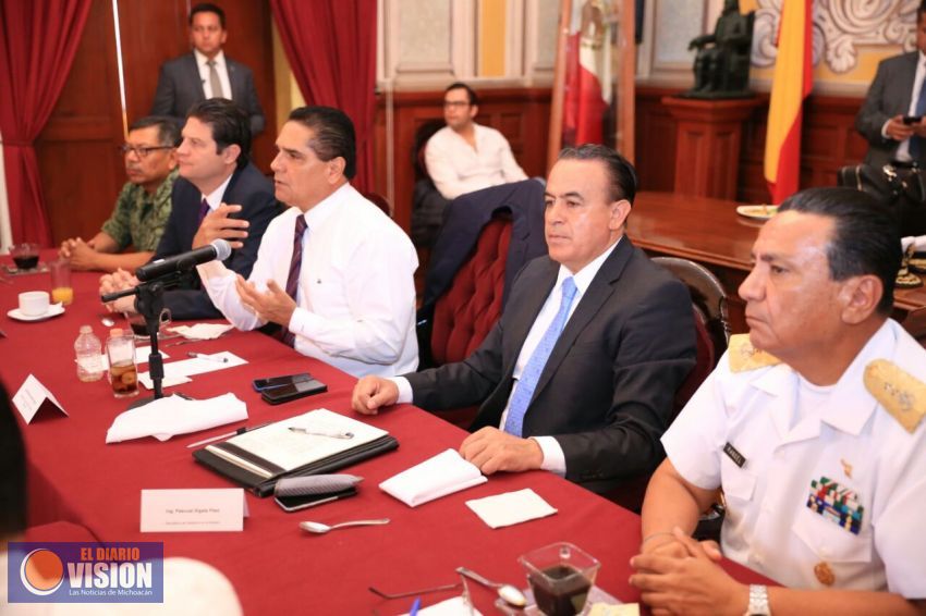 Continúa fortalecimiento de estrategia de seguridad en Morelia