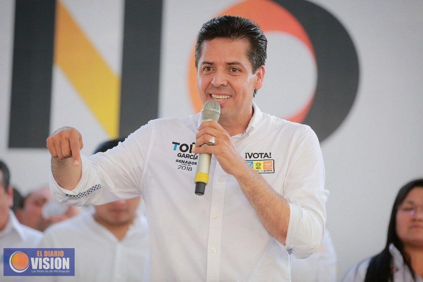 Toño García, por el fortalecimiento de la Policía Michoacán