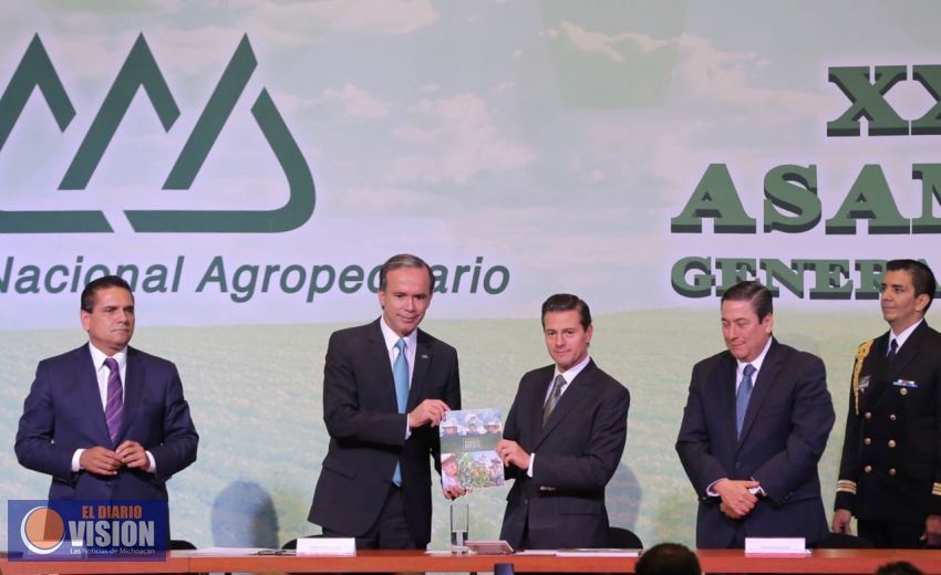 El campo michoacano, orgullo y referente global: Silvano Aureoles