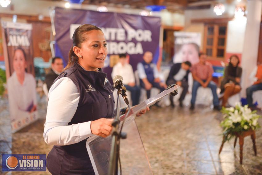 Se devolverá la dignidad a los Michoacanos: Alma Mireya González