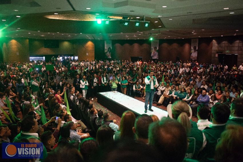 ”Los candidatos del Partido Verde son los que van a ganar”, afirma Carlos Puente durante su visita 