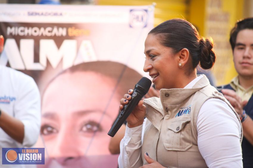 Legislaremos para que las mujeres vivamos en paz: Alma Mireya González