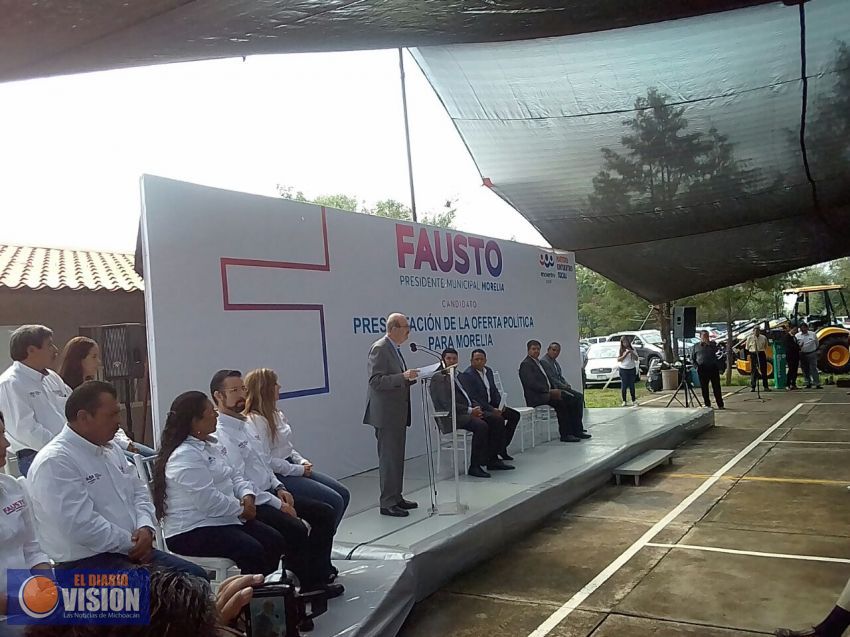 En mi Gobierno no habrá ciudadanos de primera y segunda: Fausto Vallejo Figueroa