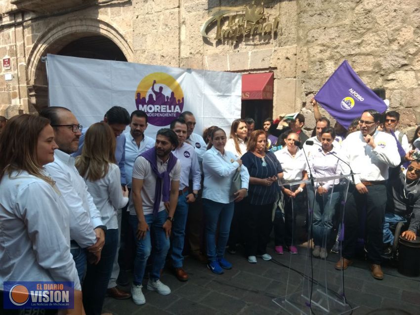 Ante ciudadanos, inician campaña los independientes.