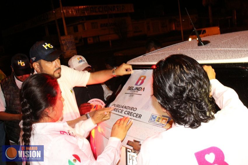 Puruándiro merece crecer: Belinda Iturbide