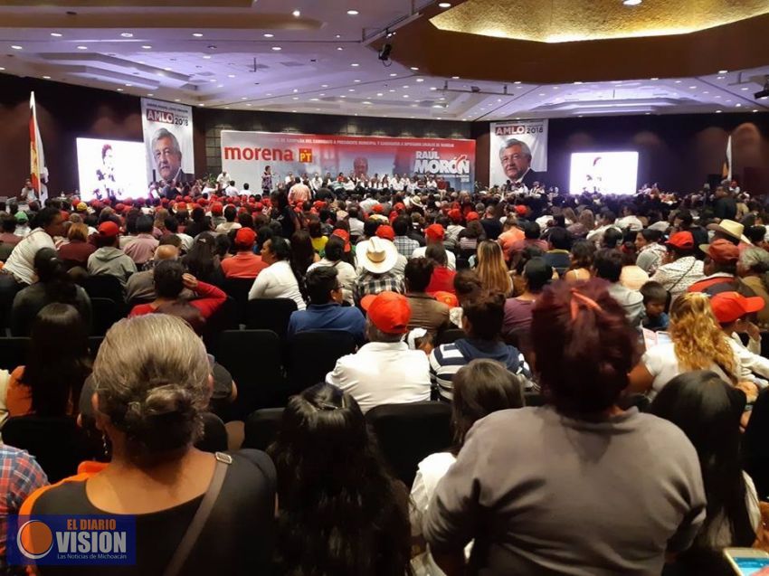 Morelia será gobernada de manera honesta, transpararente e incluyente: Raúl Morón Orozco.