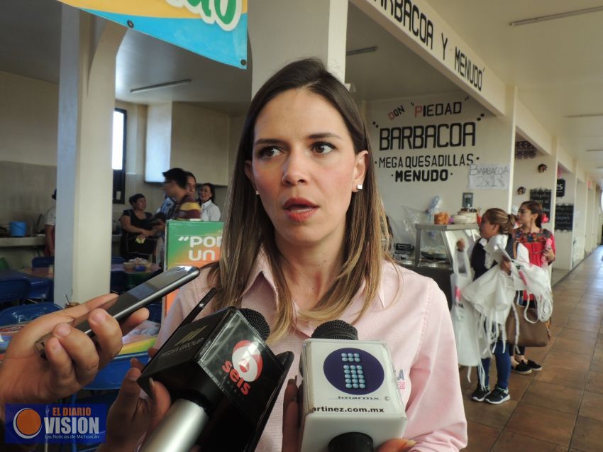 Los Mercados de Morelia necesitan más apoyo y promoción: Daniela de los Santos