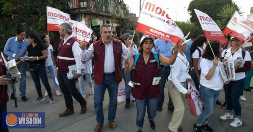 Visitaremos 200 hogares diarios para impulsar el cambio en Morelia: Raúl Morón